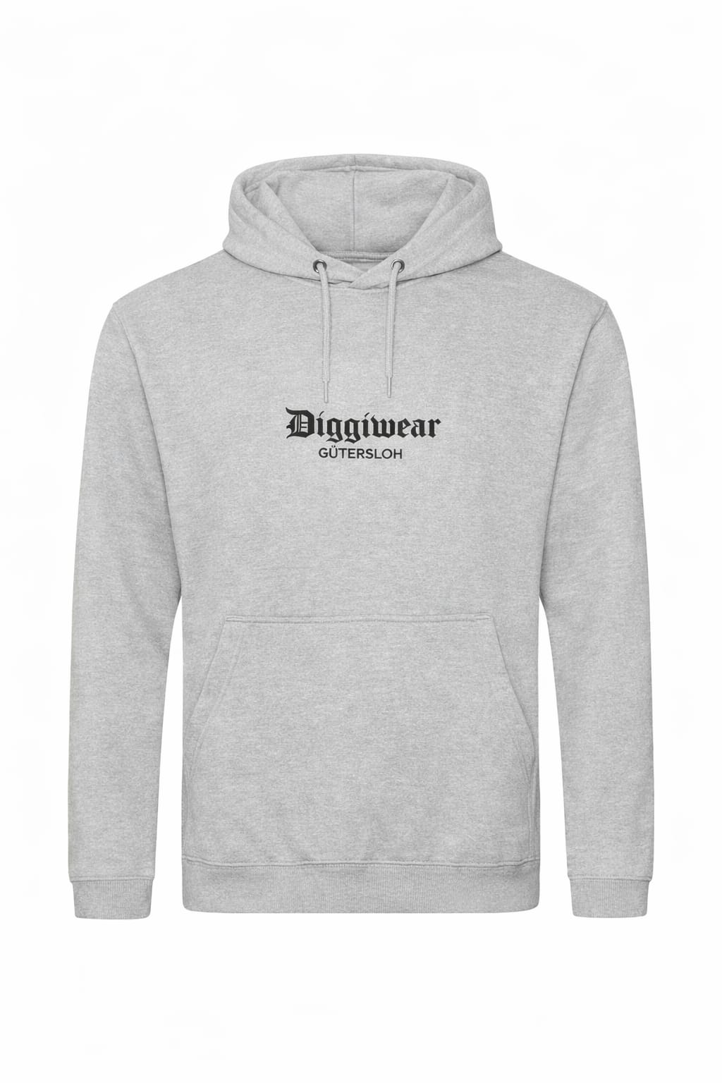 Diggiwear Gütersloh Skull Barbell Hoodie – Fitness & Gym Streetwear
