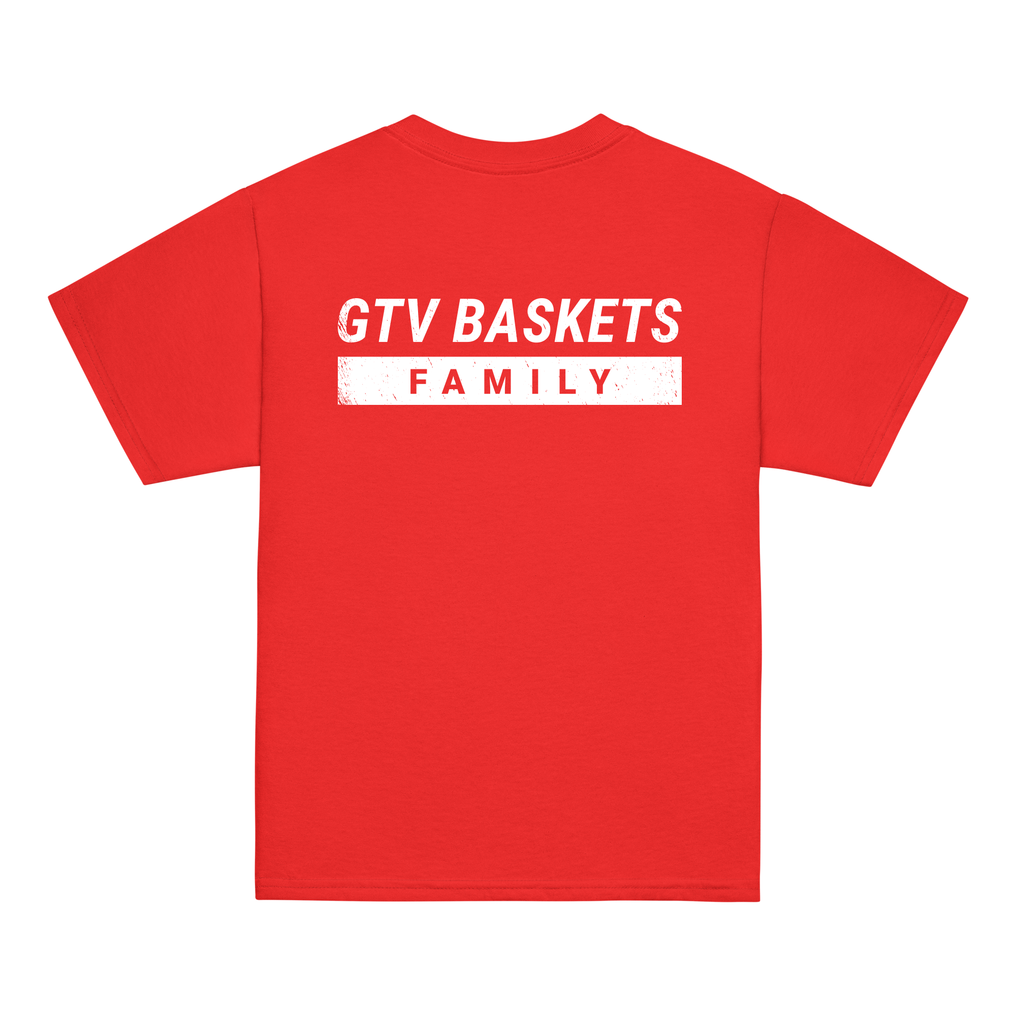 GTV Baskets „Family“ T-Shirt – Personalisierbar mit Initialen (Kids)