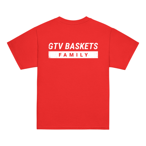 GTV Baskets „Family“ T-Shirt – Personalisierbar mit Initialen (Kids)