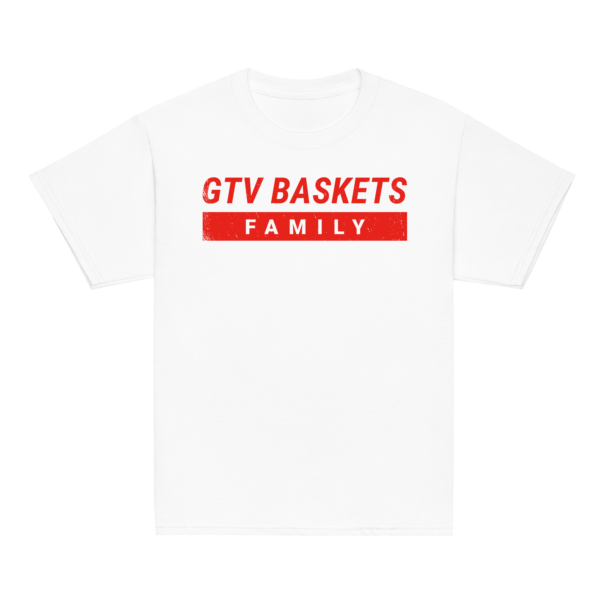 GTV Baskets „Family“ T-Shirt – Personalisierbar mit Initialen (Kids)