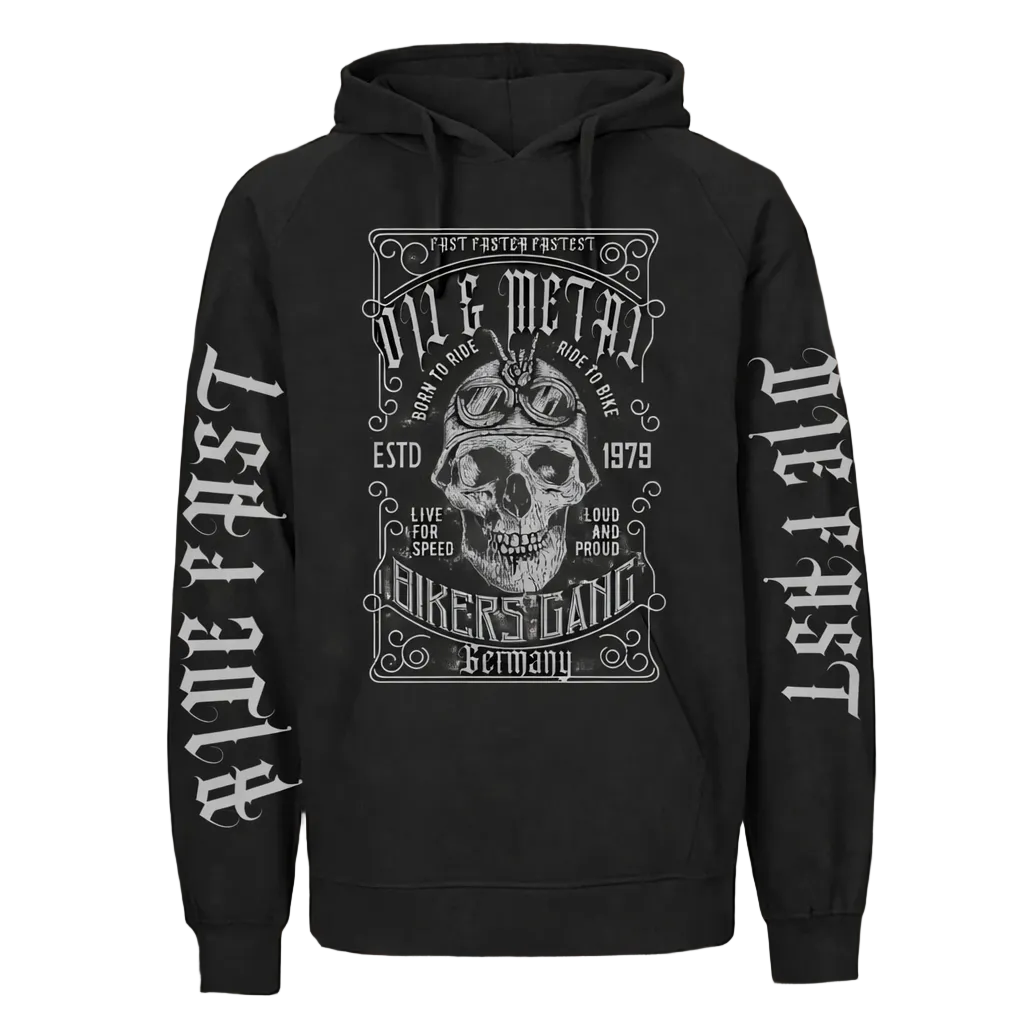 Oil & Metal Bikers Gang Hoodie