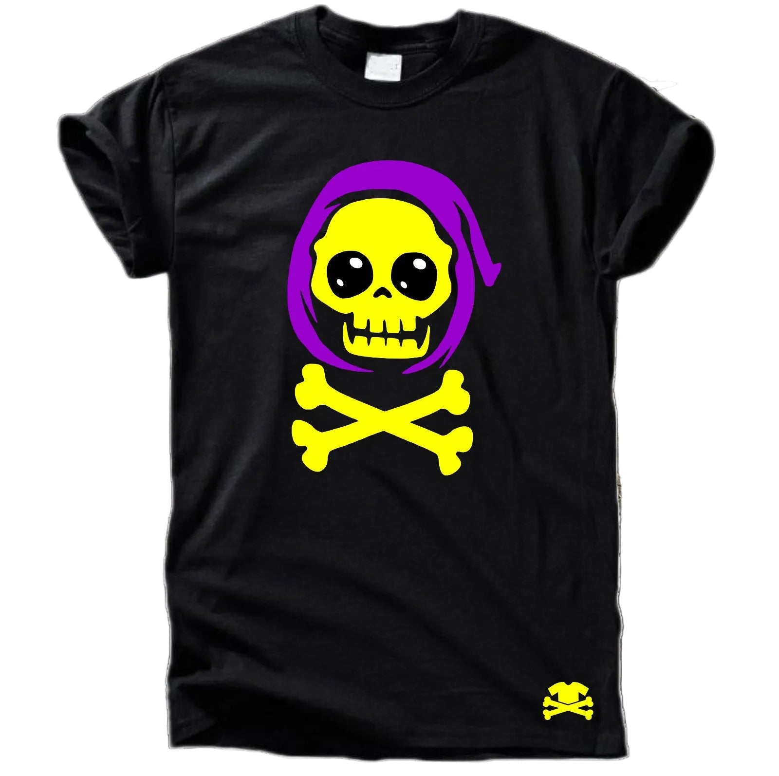 Neon Totenkopf T-Shirt