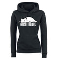 Nicht Heute Katze Hoodie