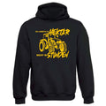 Ich arbeite in Hektar nicht in Stunden Hoodie