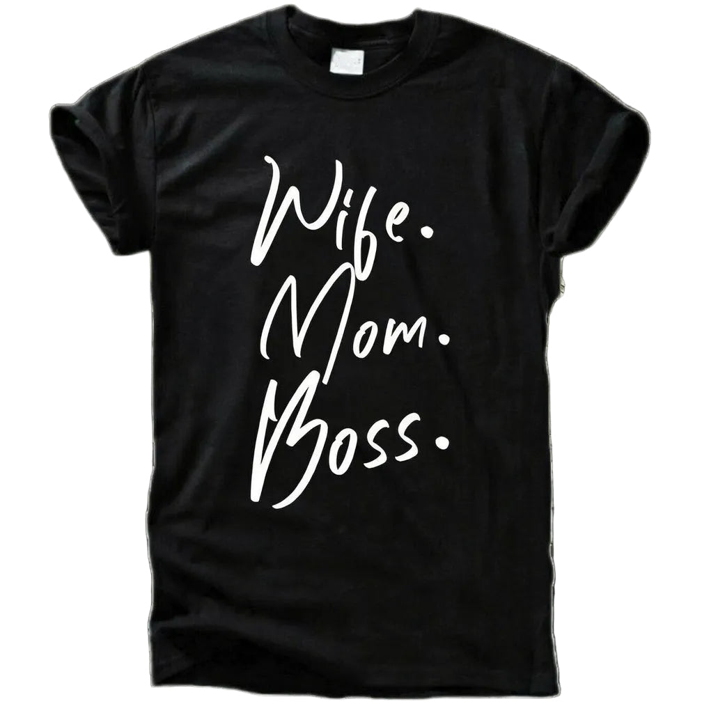 Wife Mom Boss T-Shirt