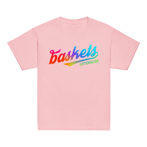 GTV Baskets Kids Retro Shirt – Rainbow Edition