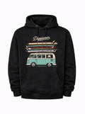 Diggiwear Surf Bus Hoodie – Retro Beach & Vanlife Style