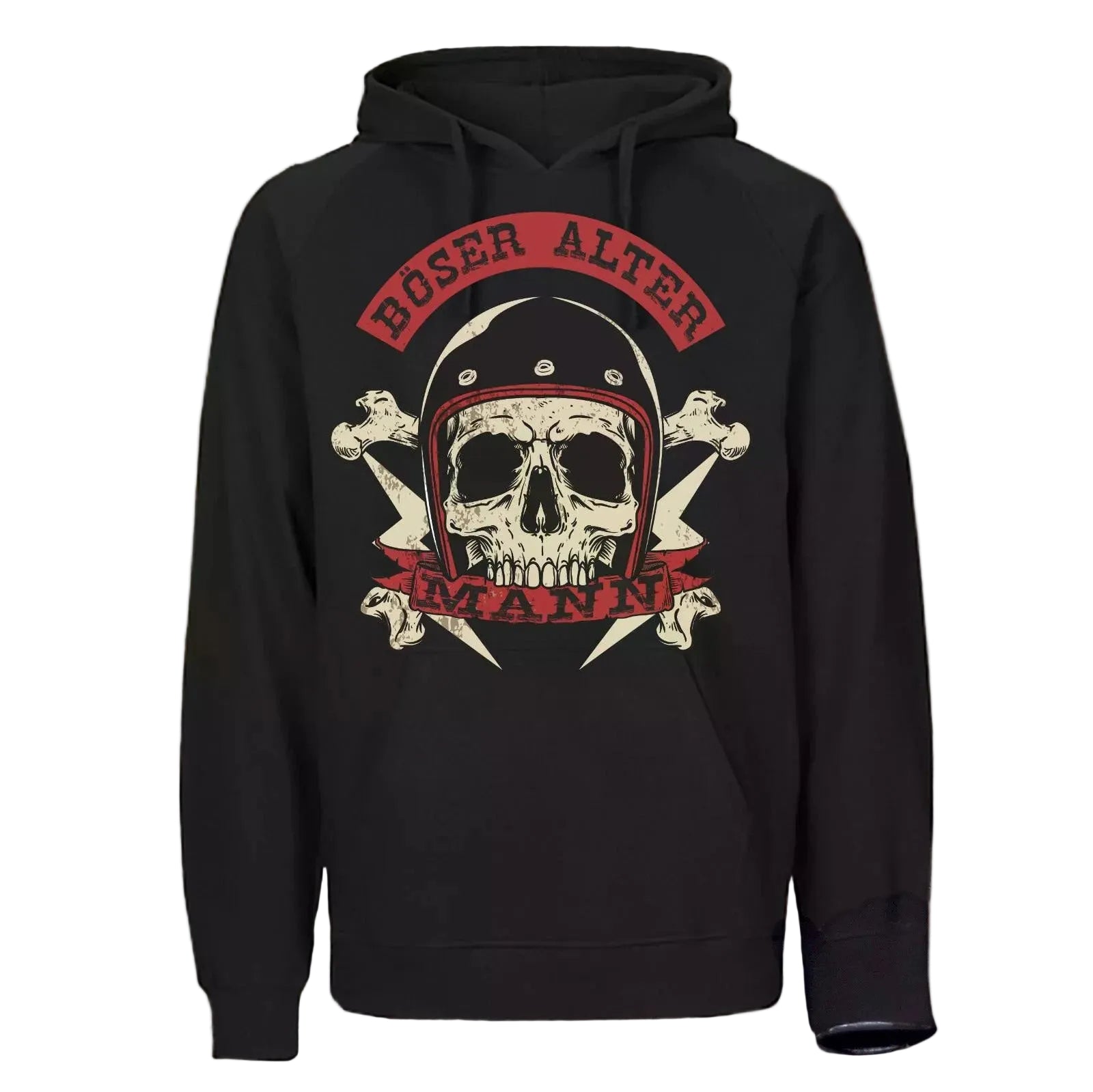 Bad Old Man Hoodie – Biker Kult Streetwear